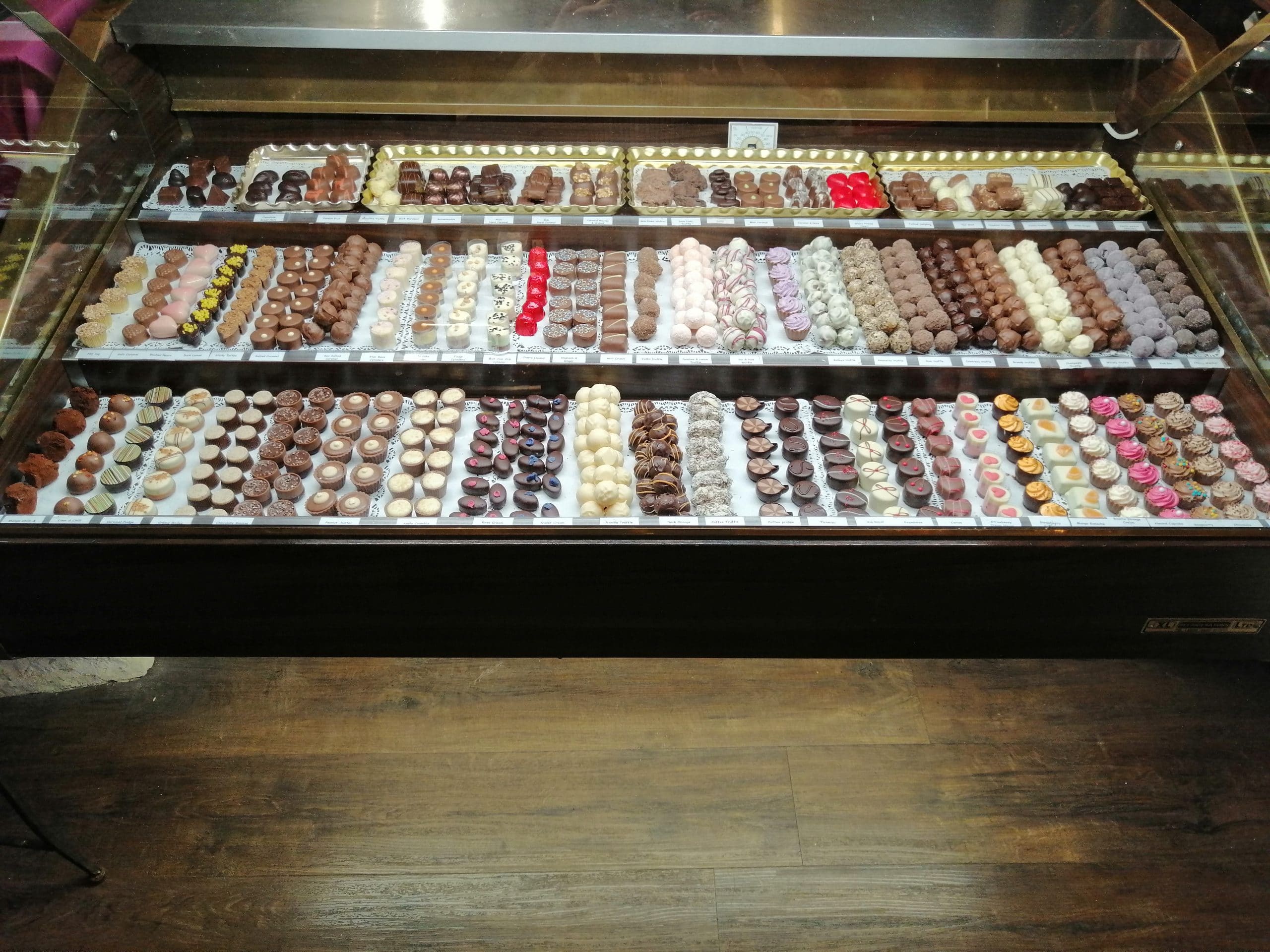 Chocolate display 1